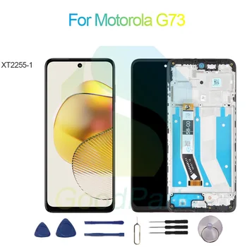 За Motorola G73 екран дисплей замяна 2400 * 1080 XT2255-1 G73 LCD сензорен дигитайзер