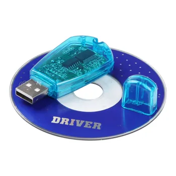 Blue USB SIM Card Reader Copy/Cloner/Writer/Backup Kit SIM Card Reader GSM CDMA SMS Backup + CD Disk 2