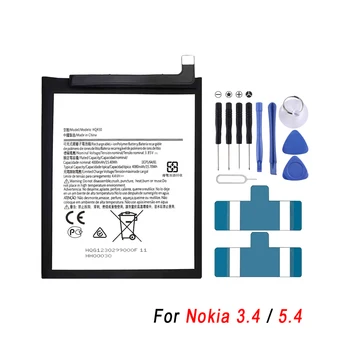 HQ430 4000mAh За Nokia 3.4 / 5.4 Телефон Li-полимерна акумулаторна батерия подмяна