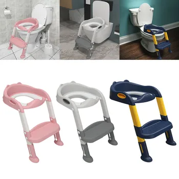 Детска тоалетна седалка удобна сгъваема гърне за момичета и момчета