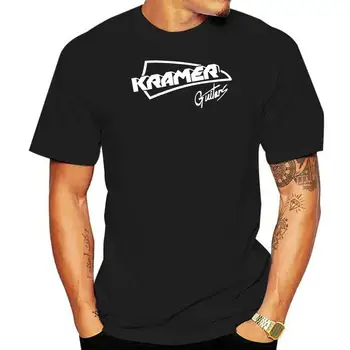Camiseta Kramer китари XXL- XL- L- M- S- Размер китари Електрическа тениска мъже топ тениски нови памучна тениска мъже лятна мода т