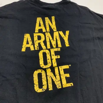 Реколта САЩ армия риза мъжки XL армия на един чай черен САЩ направени дълги ръкави