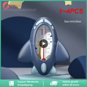  1 ~ 4PCS самолет бебешка баня душ вода термометър безопасен температурен сензор за бебета плаващ водоустойчив душ термометър