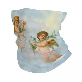 Купидон ангели в небето Бандана врата маншет ветроупорен шал за лице покритие жени естетически ренесанс ангели лента за глава тръба Balaclava