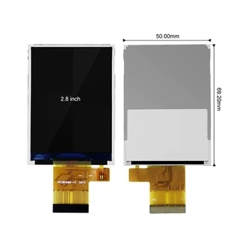 Нов 2.8 инчов дисплей TFT LCD дисплей модул ST7789V задвижвания HD LCD цветен екран 50 * 69mm докосване