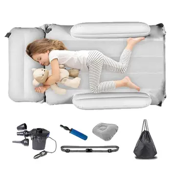 Надуваеми детски легла за пътуване сгъваемо преносимо детско креватче за пътуване с кола Аксесоари за пътуване за деца момчета и момичета за