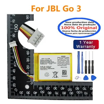Нов оригинален високоговорител за батерия Bateria за JBL Go 3 Go3 G03 GSP383562 750mAh безжична батерия за Bluetooth високоговорители В наличност