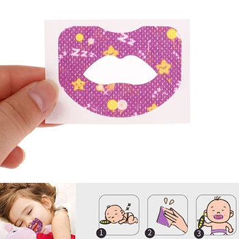 30pcs/Box Анти хъркане стикери против хъркане устата корекция стикери детски нощ сън лента устна носа дишане кръпка