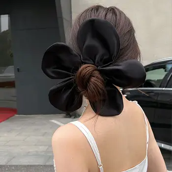 Мода коса кръг тенденция лента за глава триизмерна цвете коса кръг сладко момиче лента за глава голям цвете елегантен аксесоари