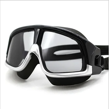 Очила за плуване за възрастни Силиконови очила за плуване за мъже и жени Водоустойчиви очила за плуване против мъгла против мъгла