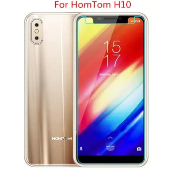 За Homtom H10 закалено стъкло 9H 2.5D Premium екран протектор филм за Homtom H 10 мобилен телефон защитни филми