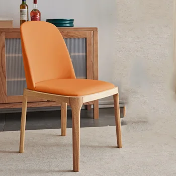 Луксозни съвременни столове за хранене БЕЗПЛАТНА ДОСТАВКА Скандинавски дизайнер Кухненски столове за хранене Селски европейски Cadeiras Мебели за дома 2