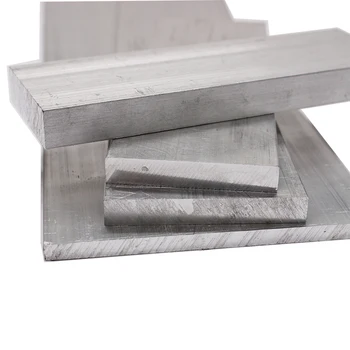 6061 Алуминиева плоска лента за плочи Алуминиева сплав Метален лист CNC блок Solid Mill Stock
