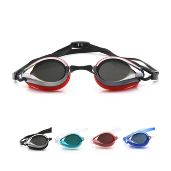 Професионални очила за плуване за мъже и жени, водоустойчиви, анти-мъгла, състезателни тренировки, висока разделителна способност, H696
