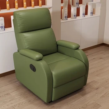 Електрически масаж стол с регулируема облегалка многофункционален разчита модерен прост регулируем мързелив стол етаж спалня Cadeiras мебели