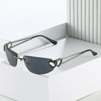 2024 Нови персонализирани слънчеви очила, европейски и американски модерни и модерни слънчеви очила