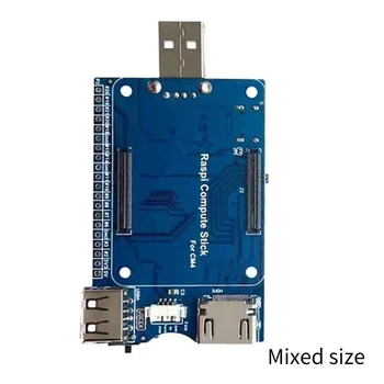 Стандартен CM4 гнездо 20PIN GPIO заглавка Високоскоростни USB2.0 конектори за RPi 5
