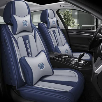 Калъфи за столчета за кола за BMW G30 F10 E46 E39 E90 X5 чехлы на сиденья машины Funda Asiento Coche Universal Accesorios para Auto
