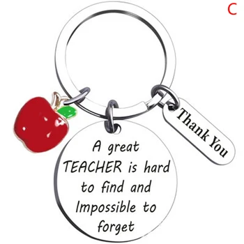 Благодаря ви подарък за учител преподаване помощник детска градина учител ключодържател 4