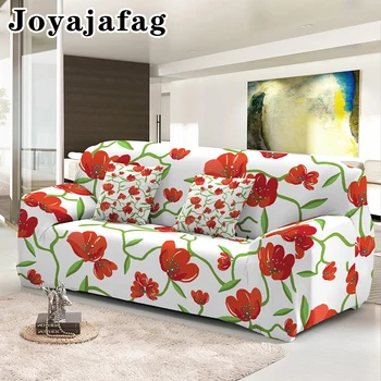зелени листа еластични диван покрива миещи се участък slipcovers за хол L ShapeCouch Cover 1/2/3/4 Seater