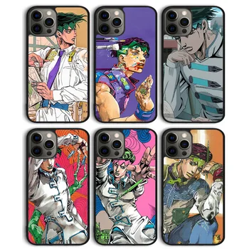 Rohan Kishibe JoJo's Bizarre Anime Калъф за телефон за iPhone 15 SE2020 14 13 11 12 Pro Max mini XS XR 8 Plus 7 6S Shell Coque