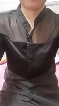 Китайска мода жени велур ризи жени реколта национални черни велур ризи жени черни върхове дълъг ръкав кадифе блуза 2