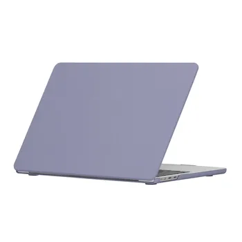 2023 Калъф за лаптоп за MacBook Air 13.6 Защитна обвивка за модел A2681 Air M2 15 A2338 M1 14 2022 16 инчов A2485 горен долен капак 0