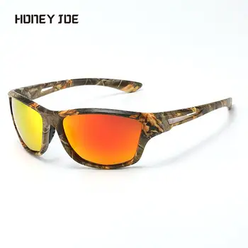 Реколта обвивка поляризирани спортни слънчеви очила мъже жени марка дизайнер шофиране колоездене прахоустойчив открит езда риболов плаж UV400