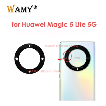 Оригинален нов стъклен обектив за задна задна камера за Huawei Magic5 Lite / Magic 5 Lite 5G с лепило