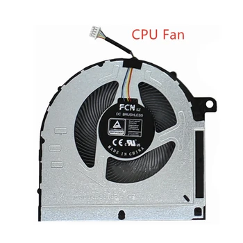 CPU&GPU охлаждащ вентилатор за Lenovo Ideapad Gaming 3-15ACH6 3-15IHU6 5h40s20422 2