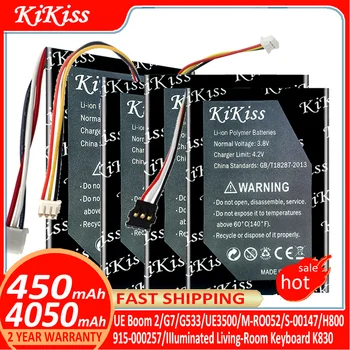KiKiss батерия за Logitech UE Boom 2 / G7 / G533 / UE3500 / M-RO052 / S-00147 / H800 / 915-000257 / IIIuminated хол клавиатура K830