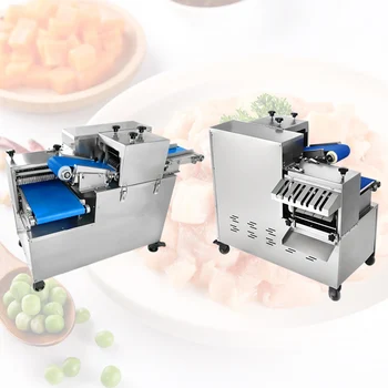 Автоматична машина за нарязване на прясно месо за свинско говеждо овнешко пиле Оборудване за нарязване на прясно месо Търговска машина за рязане на месо