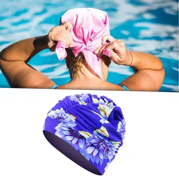 Плувна шапка Premium Удобни летни плувни аксесоари Шапка за къпане Шапка за плуване за летен плаж Водни спортове Сърф Дългокоси Мъже 3