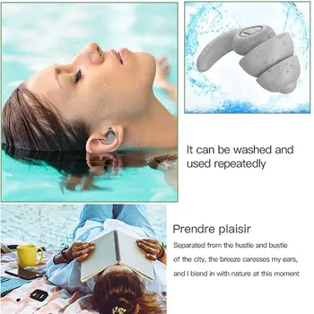 Комфорт Гмуркане Спящи водни спортове Басейн Силиконови тапи за уши Плуване Тапи за уши Протектор за уши Аксесоари за плуване