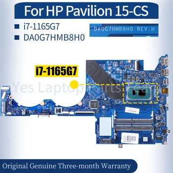 DA0G7HMB8H0 За HP Pavilion 15-EG лаптоп дънна платка M16350-601 i7-1165G7 Дънна платка за преносими компютри