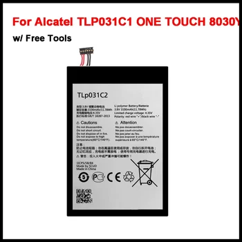 Нова 3100mAh TLp031C2 батерия за Alcatel OT-8030 OT8030B M812 M812C телефонна батерия + инструменти