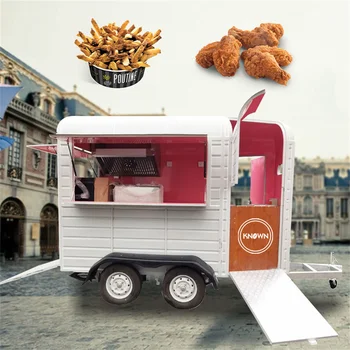 CE сертификат концесия кафе храна ремарке хот-дог храна колички с пълна кухня мобилен сладолед храна камион ремарке за САЩ