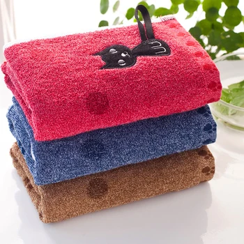1PC Бродирани кърпи за ръце Възрастни Мода Бързосъхнеща кърпа Грижа за лицето Магическа баня Спортна вафлена кърпа