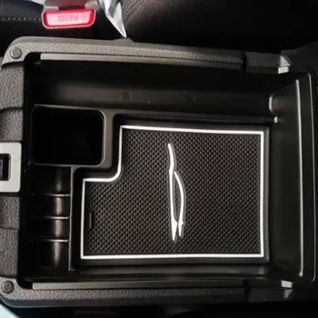 Car централно съхранение подлакътник съхранение кутия за Nissan X-пътека T32 Rogue 2014-2018 ръка почивка ръкавица тава притежателя случай палет контейнер
