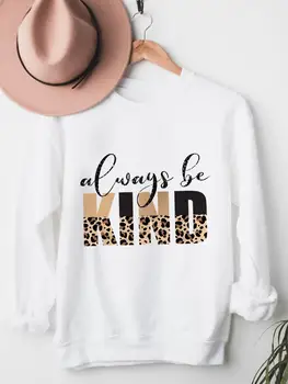 Print Суитчъри Love Letter Trend 90s Cute Women Fashion Clothing Fleece Long Sleeve Clothes Ladies Warm Graphic Pullovers 2