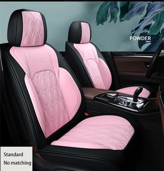 Висококачествено кожено покритие за столче за кола за Toyota Всички модели C-Hr Rav4 Corolla Toyota Land Cruiser Wish Yaris Аксесоари за кола