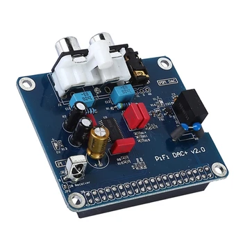 Pifi Digi DAC+Hifi DAC Модул за звукова карта I2S за Малина 3 2 Модел B B + Digital Pinboard V2.0 платка 1
