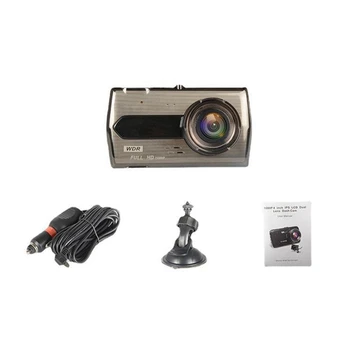 4-инчов IPS Jerry HD широкоъгълен 6E рекордер за шофиране Двоен запис 1080P несветъл рекордер за шофиране на автомобили с нощно виждане