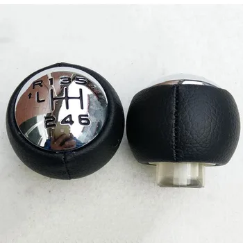 Автомобилен стайлинг вътрешен среден преден зъбен лост гребло копче за смяна на хандбал случай подстригване лампа рамка за PEUGEOT 307 308 3008 407 5008 807 0