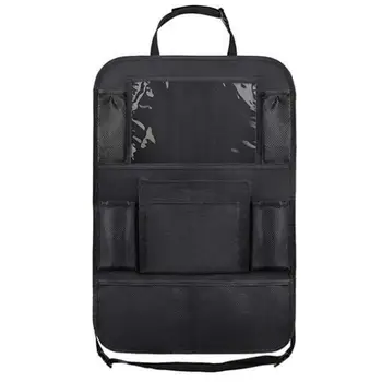 Seat Back Organizer Car Universal Multi-Pocket чанта за съхранение Tablet Holder Автомобили Интериорен аксесоар Подреждане Торбичка