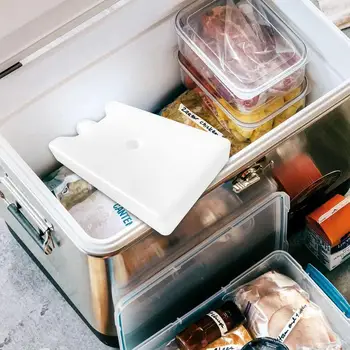 Ледени пакети за охладител Пакет за лед за кутия за обяд Фризерни пакети Вода Инжектирайте Cool Pack Slim & Дълготрайни ледени пакети за многократна употреба 3