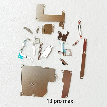50Sets Пълен вътрешен малки метални части аксесоари вътре държач скоба за iPhone 12 Mini 13 Pro Max