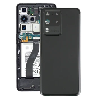 Заден капак на батерията за Samsung Galaxy S20 Ultra с капак на обектива на камерата Телефон Заден корпус Замяна на калъф
