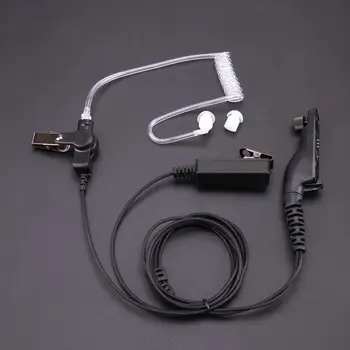 Air акустична тръба слушалка PTT микрофон слушалки за Motorola XiR P8668 P8268 P8260 P8268 P8620 P8628 APX серия XPR XiR DP APX Series