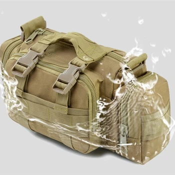 Външна единична чанта за рамо Тактическо бойно обучение Многофункционален пакет за талия Ловна риболовна камера Фотографска раница